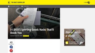 31 DICK'S Sporting Goods Hacks That'll Shock You - The Krazy ...