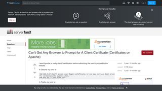 Can't Get Any Browser to Prompt for A Client Certificate ...