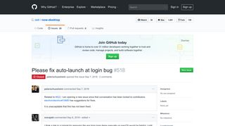 Please fix auto-launch at login bug · Issue #518 · zeit/now-desktop ...