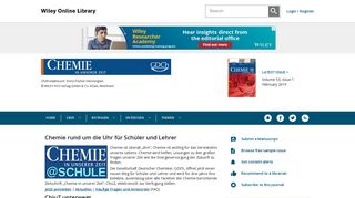Chemie in unserer Zeit - Wiley Online Library