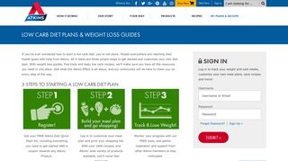 Low Carb Diet Plan & Weight Loss Guide | Atkins