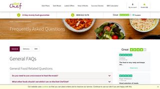 Frequently Asked Questions | Lose weight with great food ... - Diet Chef