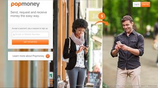 Popmoney: Send, request and receive money using email or mobile