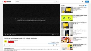 How to get connected with your DiGi Prepaid Broadband - YouTube