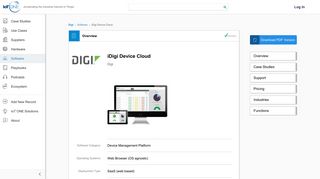 iDigi Device Cloud | IoT ONE