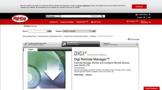 Digi Remote Manager™ - Digi International - Software | Online ...
