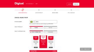 Digicel Online Top Up: Send Mobile Recharge Credit Now!