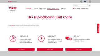 4G Broadband Self Care - Digicel