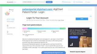 Access patientportal.digichart.com. digiChart Patient Portal - Login