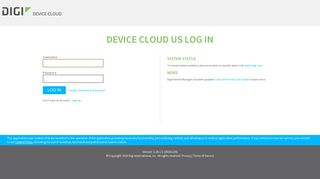Device Cloud: Login