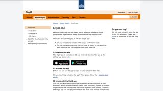 DigiD app | About DigiD | DigiD