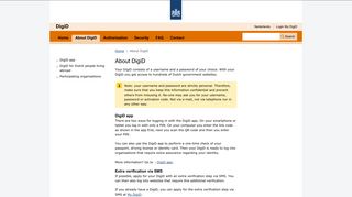 About DigiD | DigiD