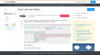Jsoup Login aspx Digikey - Stack Overflow