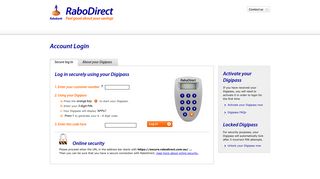 Login - RaboDirect.com.au