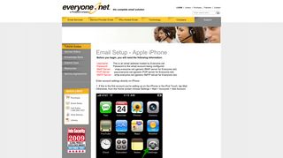 Set Up Email, Mobile Support - Everyone.net