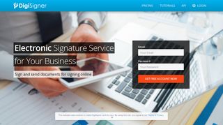 DigiSigner: Free Electronic Signature Service