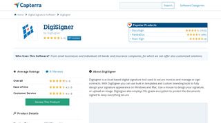 DigiSigner Reviews and Pricing - 2019 - Capterra