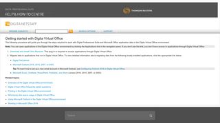 Getting started with Digita Virtual Office - CS Professional Suite