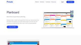 Planboard, Free Online and Mobile Lesson Planner for Teachers | Chalk