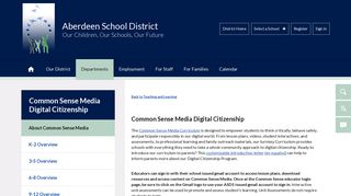 Digital Citizenship - Aberdeen School District
