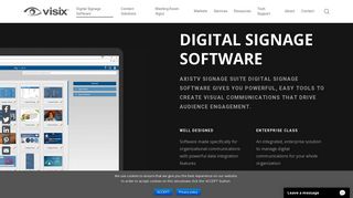 Digital Signage Software from Visix | Easy, Powerful, Scalable