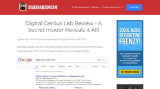 Digital Genius Lab Review - A Secret Insider Reveals it All!