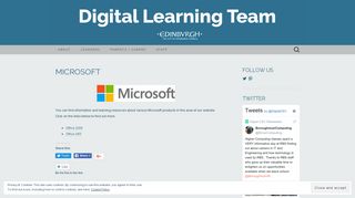 Microsoft | Digital Learning Team
