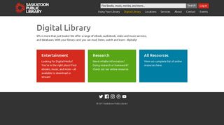 Digital Library - Saskatoon Public Library | Collections. Connections.
