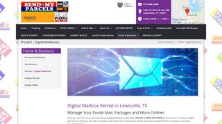 iPostal1 - Digital Mailboxes - Lewisville, TX | SEND MY PARCELS