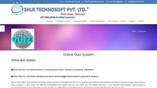 SHLR Technosoft Pvt Ltd - Website Design, Digital MIS Education ...