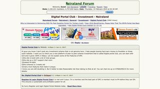 Digital Portal Club - Investment - Nigeria - Nairaland Forum