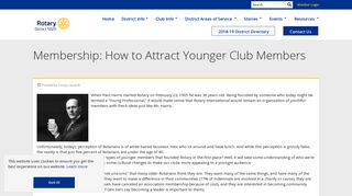 Membership: How to Attract Younger Club Members | District 5020