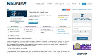 Digital Reflection Panel Ranking and Reviews - SurveyPolice