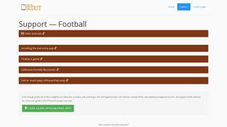 Football - Digital Scout