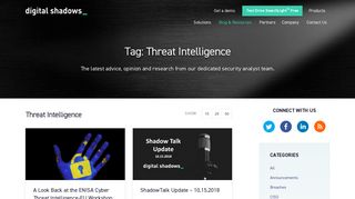Threat Intelligence | Digital Shadows