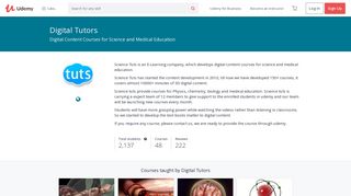 Digital Tutors | Digital Content Courses for Science and Medical ...