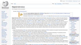 Digital television - Wikipedia