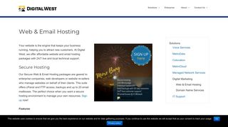 Website Hosting | Digital West