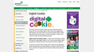 Digital Cookie - Girl Scouts Western PA