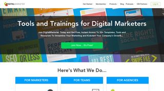 DigitalMarketer | Marketing Tools & Training