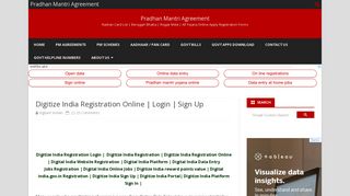 Digitize India Registration Online | Login | Sign Up - Pradhan Mantri ...