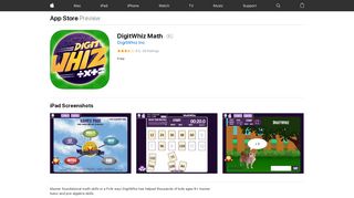 DigitWhiz Math on the App Store - iTunes - Apple