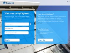 Digiweb Portal Login - View Account / Pay Bill