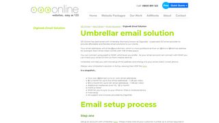 123 Online :: Digiweb Email Solution
