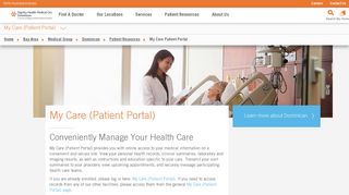 My Care (Patient Portal) | Dignity Health Medical Group - Dominican
