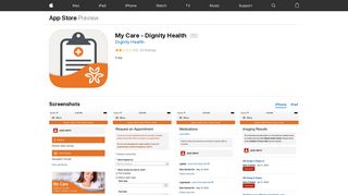 My Care - Dignity Health on the App Store - iTunes - Apple