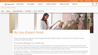 My Care (Patient Portal) | Las Vegas | Dignity Health