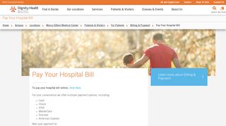 Pay Your Hospital Bill - Dignity Health
