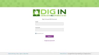 Log in - Dig In - Group Publishing