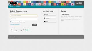 Login - Support : Digs Student Accommodation